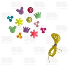 Kit Miçanga Castelinho Toy King TK-AB6494