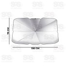 Protetor Para Parabrisa Contra Raio Solares 130CM Altomex AJ-348