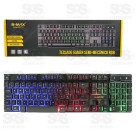 Teclado Gamer Semi Mecânico LED RGB B-Max BM-T10