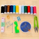 Kit Costura 12 Linhas e 16 Agulhas Top Útil TOP1246