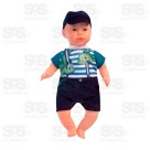 Boneco Kiko Dodói da Mamãe Em Vinil  Anjo 2315