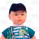Boneco Kiko Dodói da Mamãe Em Vinil  Anjo 2315