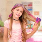 Kit Mechas Coloridas Com Glitter Toy King TK-AB8222