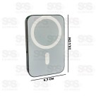 Carga Extra 10.000mAh Magnético Magsafe Kaidi KD-998