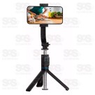 Bastão De Selfie Tripé Com Controle Remoto Tomate MZP-301