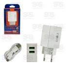Carregador 2 USB 3.1A Com Cabo Micro USB V8 Inova CAR-3235S