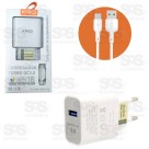 Carregador 3.0A Com Cabo Type C Kaidi KD-111C