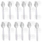 Kit Colher De Mesa Bali 12 Unidades Branca CRS-2650