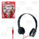 Fone De Ouvido Estéreo Arco Cores Sortidas KTS F-999