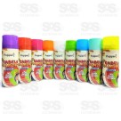 Pinta Cabelo Spray 125ml Cintilante Azul  Popper