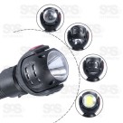 Lanterna LED Rotação 360 graus e imã Ecooda ec-6133