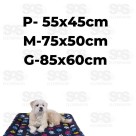 Colchonete Para Pet Com Zíper 75X50cm Estamaps Variadas M2020