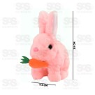Coelhinho Pelúcia Pula Pula Toy King TK-DG07