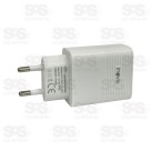 Carregador 2 USB 3.1A Com Cabo Iphone Inova CAR-3227A