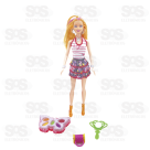 Boneca Fashion Com Acessórios Pica Pau PI3556