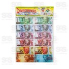 Dinheirinho Para Brincar 66 Notas Mini Toys 0806