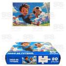 Quebra-Cabeça Futebol 80 Peças Mini Toys 6387