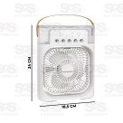 Ventilador Portátil Com Umidificador e LED Altomex AL-F666
