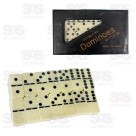 Dominó Clássico 28 Peças Lisas 10MM Double Six AL-1242