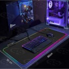 Mouse Pad Gamer Grande Com Iluminação LED RGB P8030