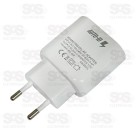 Carregador 2 USB 2.4A Com Cabo Micro USB V8 Kaidi KD-607S