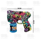 Metralhadora Lança Bolhas De Sabão Toy King TK-AB2561