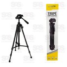 Tripé Profissional Até 150CM Com Nível Bolha B-Max BMG-71