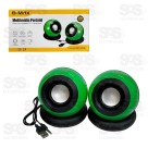 Caixa De Som Multimídia 6W B-Max BM-S206