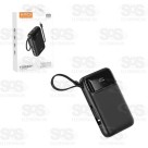 Carga Extra 20.000mAh 3 Interface 20W Kaidi KNC-922