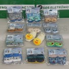 Kit 12 Pares Meia Bebê Com Sininho e Pompom Sortidas