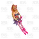 Boneca Articulada Bailarina Pica Pau PI3141