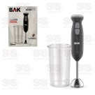 Mixer Elétrico Inox Portátil Com Copo Bak BK-MIX1FN-127