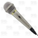 Microfone Dinâmico Profissional Com Fio Tomate MT-1018