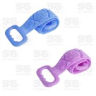 Escova de Banho Massageadora Silicone Top Útil TOP1064