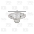 Ralo Para Pia Inox 9CM Top Útil TOP1017