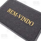 Tapete Bem Vindo Antiderrapante Cores variadas Top Útil TOP1901