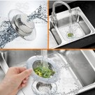 Ralo De Aço Inox Para Pia 5,7cm Top Útil TOP1087
