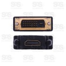 Adaptador DVI Macho Para HDMI Fêmea X-Cell XC-ADP-31