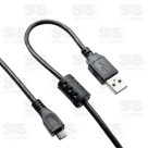Cabo USB Para Micro USB V8 1,8 Metros X-Cell XC-CAB4