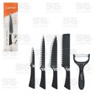 Kit Facas Com 6 Peças Aço Inox Bahamas CRS-2732