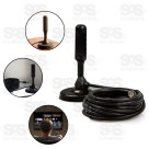 Antena Digital HD de TV 4.5 Metros Caerus CRS-2368