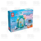 Bloco de Montar Princesa Do Gelo Modelos Sortidos Polibrinq BM036