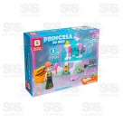 Bloco de Montar Princesa Do Gelo Modelos Sortidos Polibrinq BM036