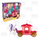 Brinquedo Carruagem Dos Sonhos Princesas Polibrinq CA002