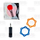 Kit 2 Microfones Sem Fio Dinâmicos Com Painel B-Max BM-248