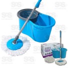 Vassoura Rodo Magico Mop Giratório 360 Com Balde 13 Lirros Dinex