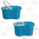 Vassoura Rodo Magico Mop Giratório 360 Com Balde 13 Lirros Dinex