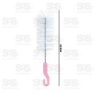 Escova Para Lavar Mamadeira 20CM Cores Sortidas Flora 027