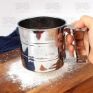 Polvilhador Caneca Com Gatilho Inox Top Útil TOP0882