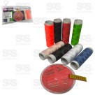 Kit Costura Com 8 Linhas e 10 Agulhas TOP1073